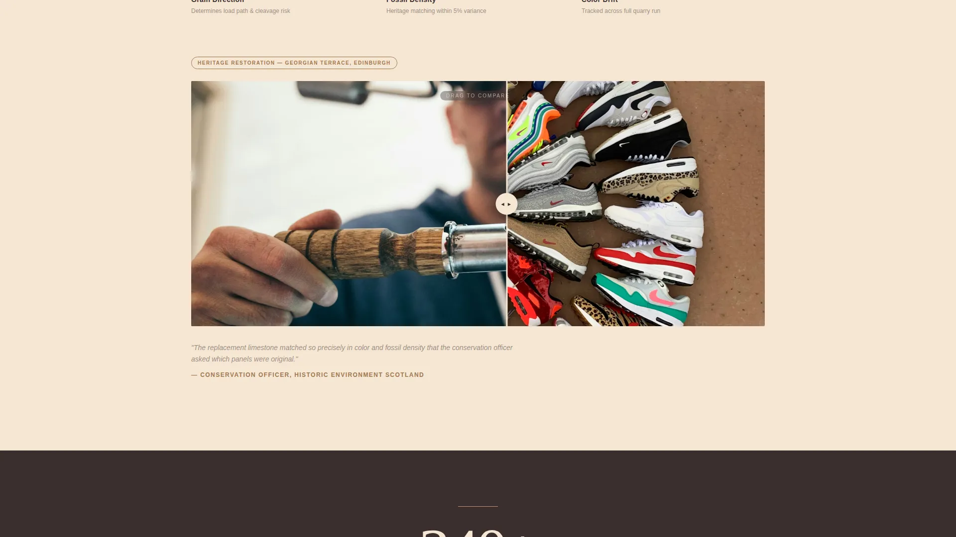 Stone Consultant Landing Page Template