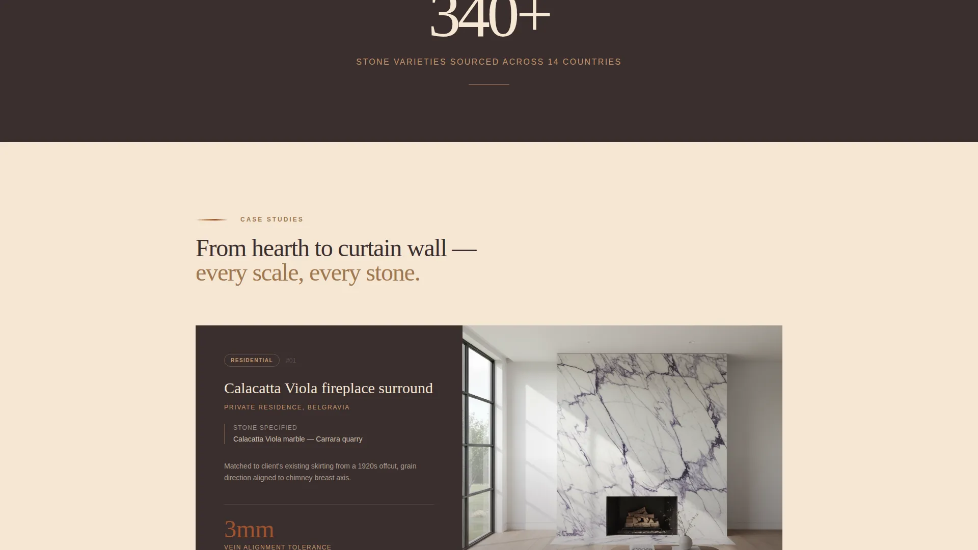 Stone Consultant Landing Page Template