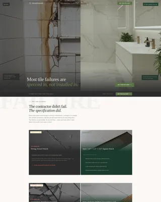 Complete Tile Products Professional Website Template