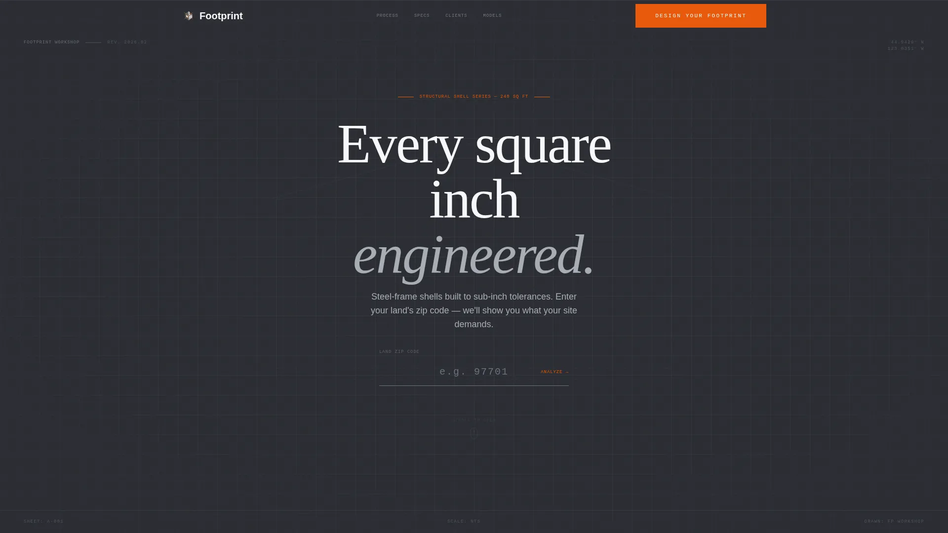 Tiny Home Builder Website Template