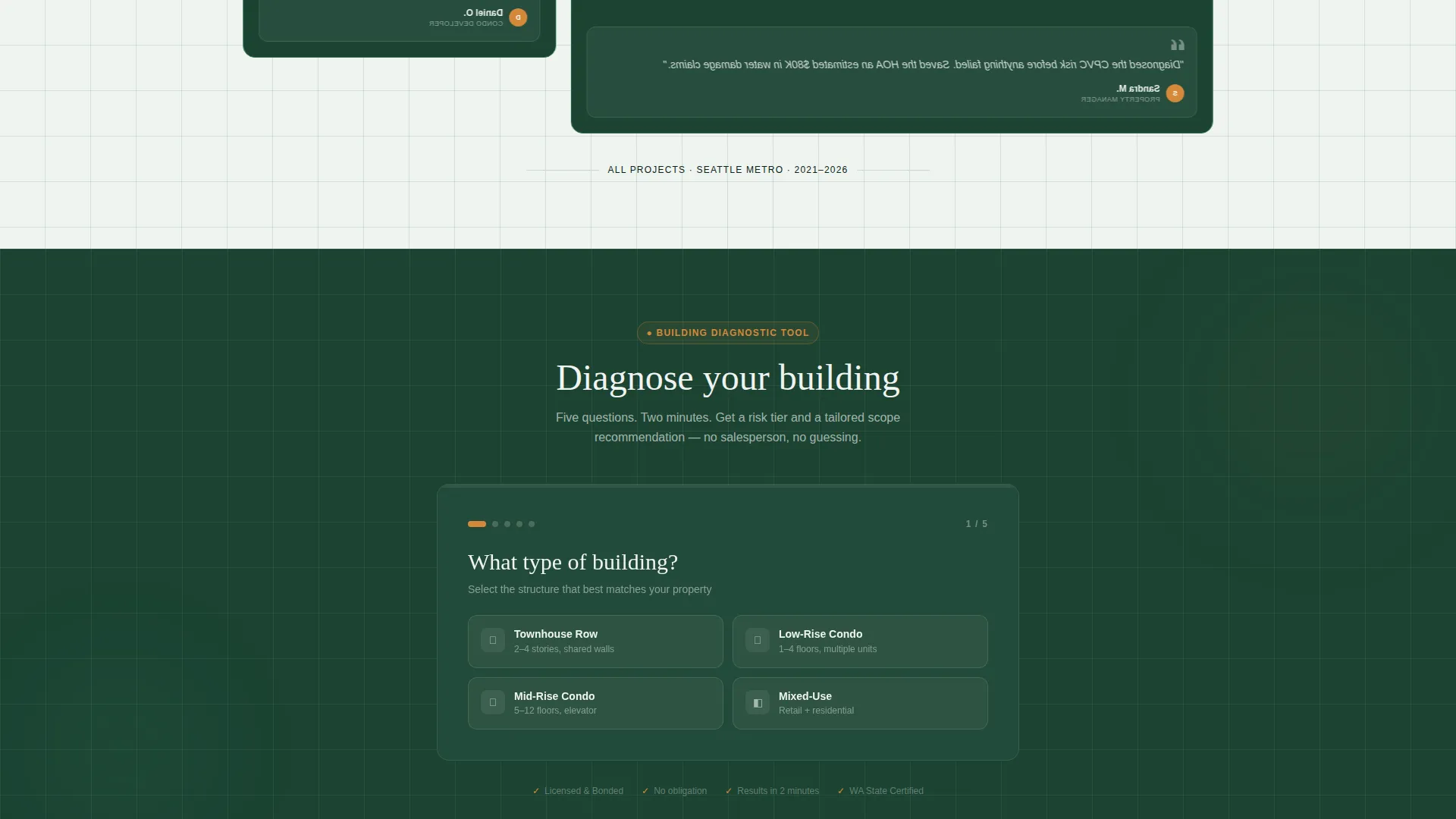 Advanced Townhouse & Condo Construction Professional Website Template