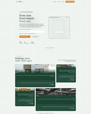 Advanced Townhouse & Condo Construction Professional Website Template
