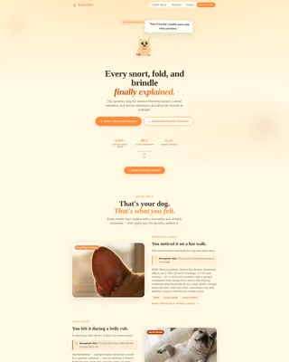 Genetics Blog Landing Page Template | Citrus Burst