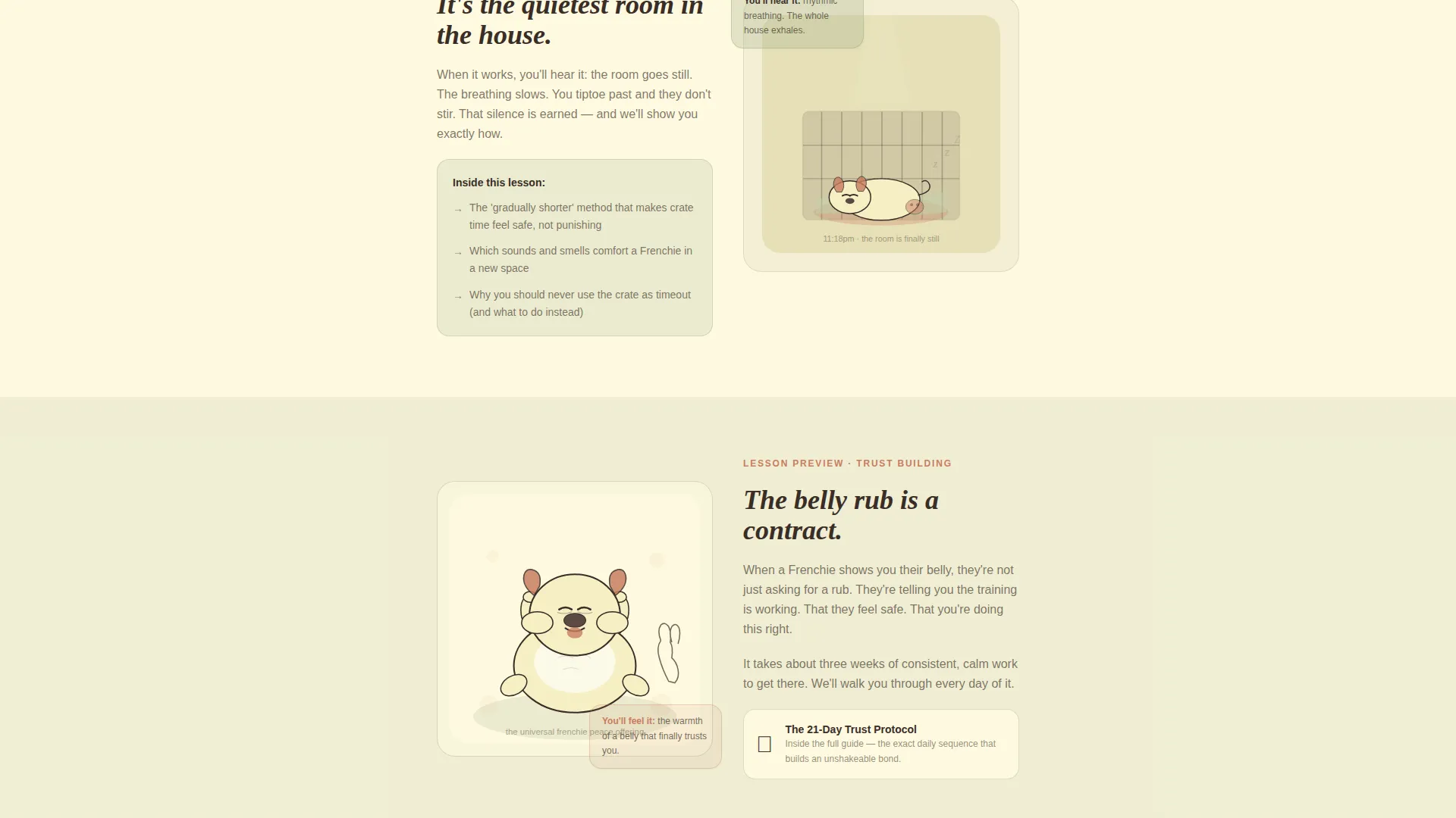 French Bulldog Training Guide Landing Page Template