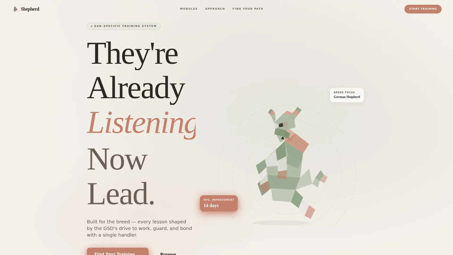 Dog Complete Professional Website Template