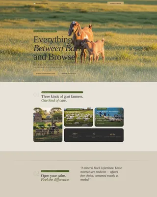 Livestock & Farm Animal Appointment Booking Website Template