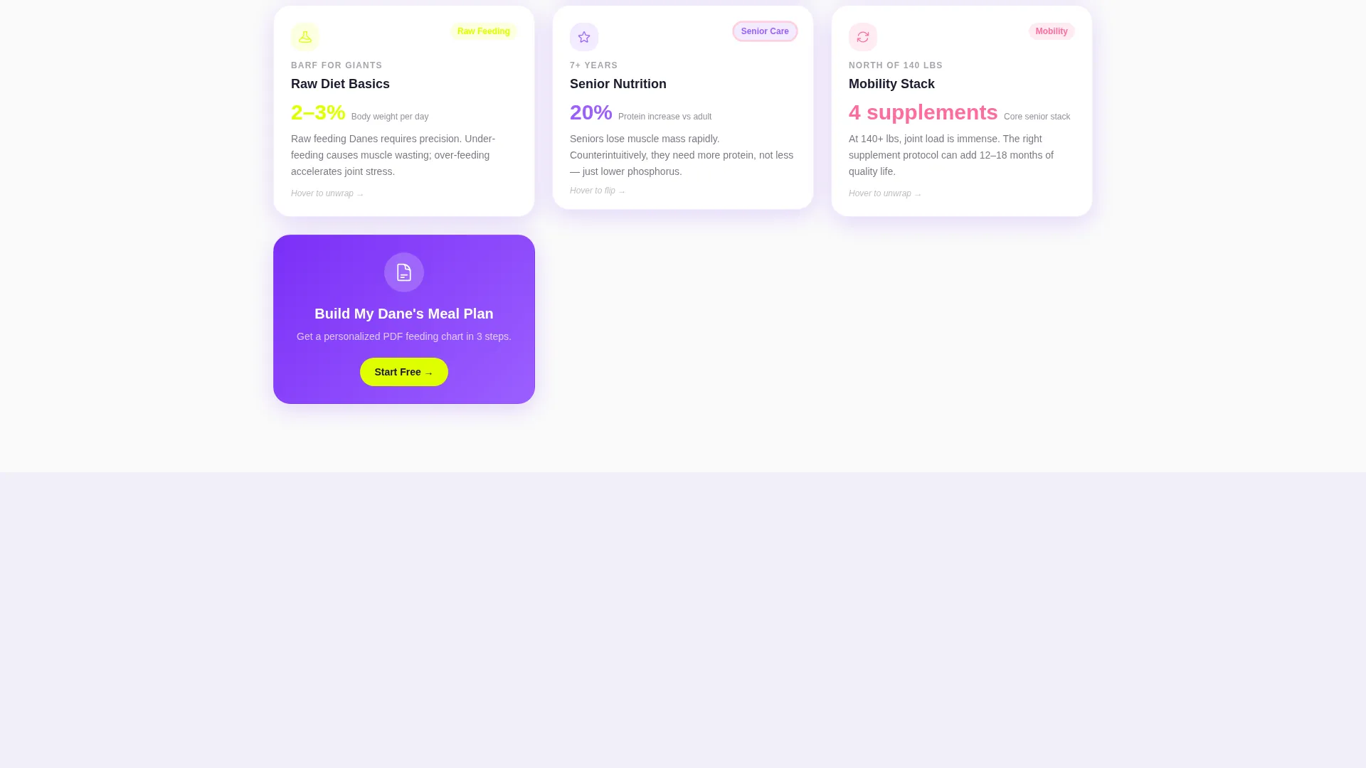 Modern Dane Landing Page Template