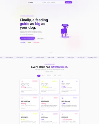 Modern Dane Landing Page Template