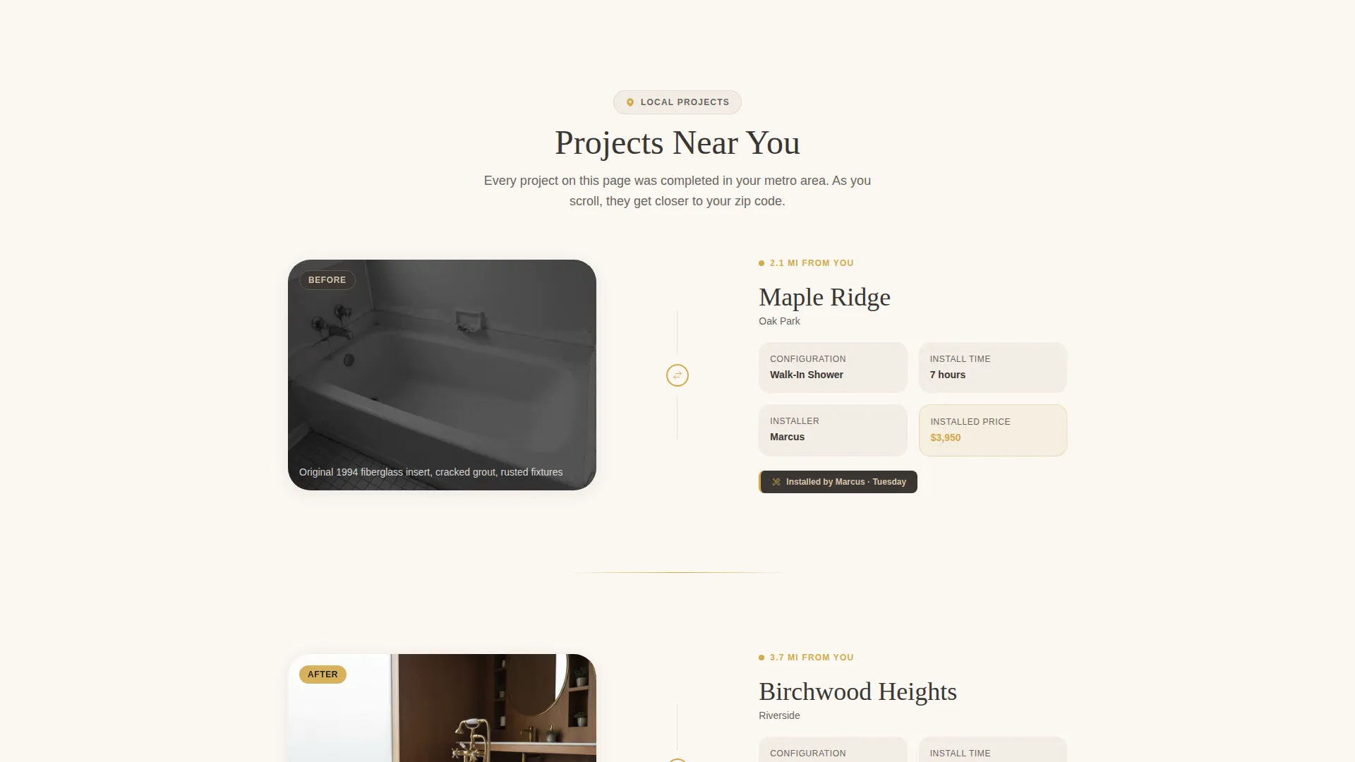 Advanced Kitchen & Bathroom Remodeling Professional Website Template