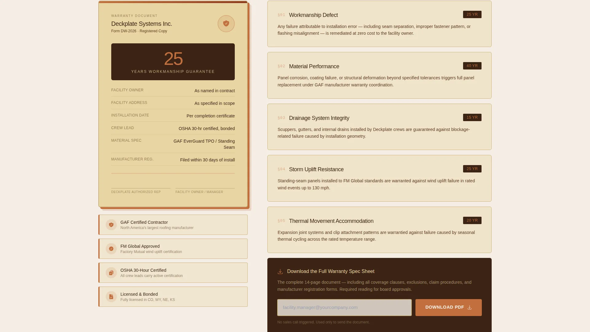 Local Warehouse & Factory Construction Professional Website Template