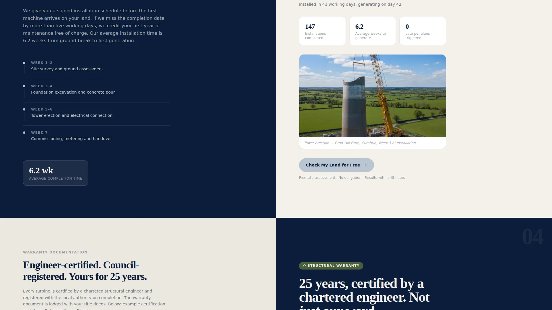 Specialty Construction Professional Website Template