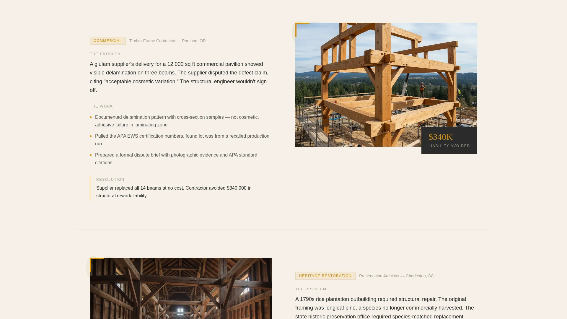 Complete Wood Products Professional Website Template