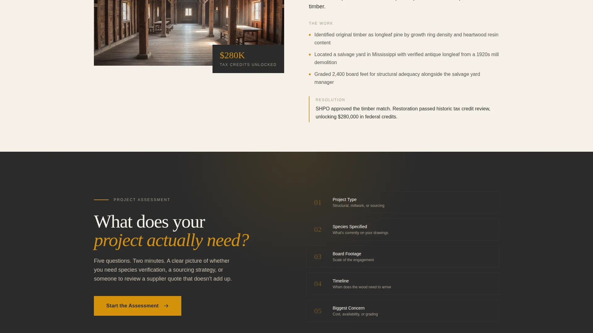 Complete Wood Products Professional Website Template