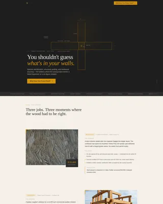 Complete Wood Products Professional Website Template