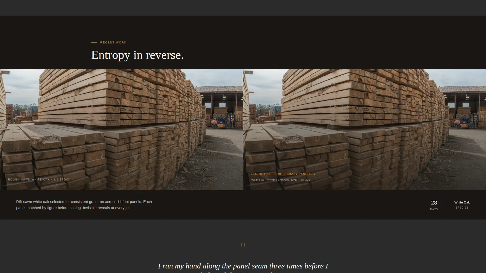 Expert Wood Products Professional Website Template