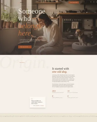 Dog Walking & Pet Sitting Professional Website Template