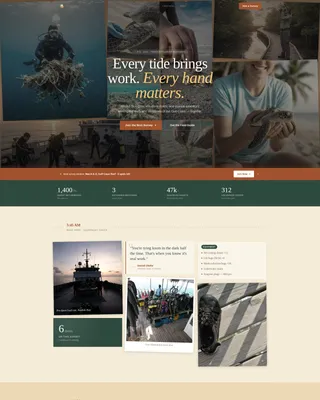 Specialist Wildlife & Conservation Professional Website Template