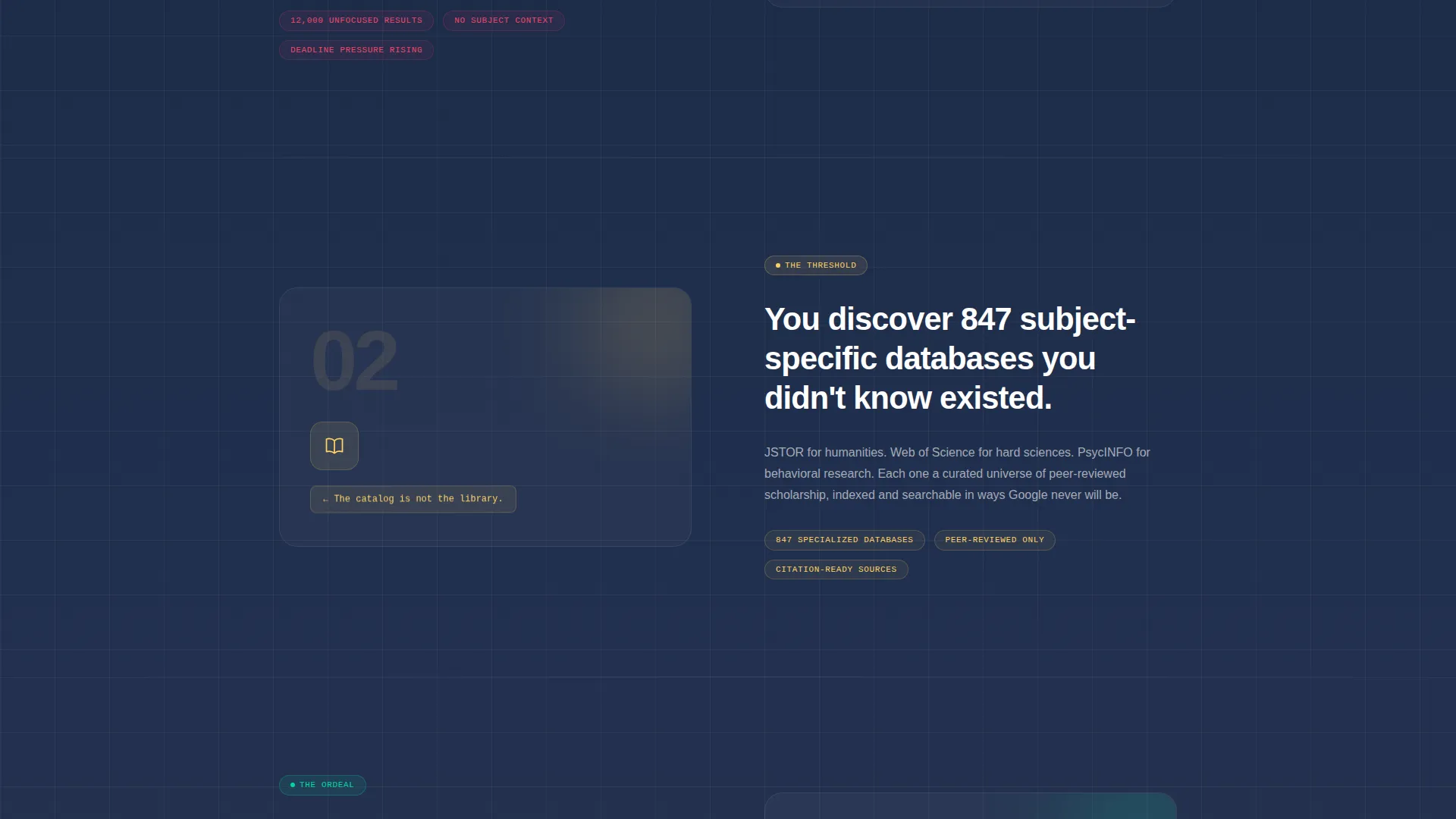 Library & Research Center Professional Website Template
