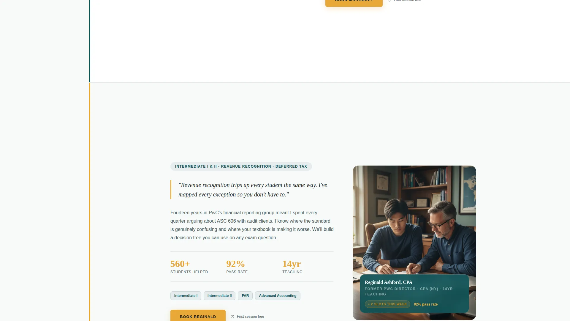 Trusted Accounting Services Landing Page Template