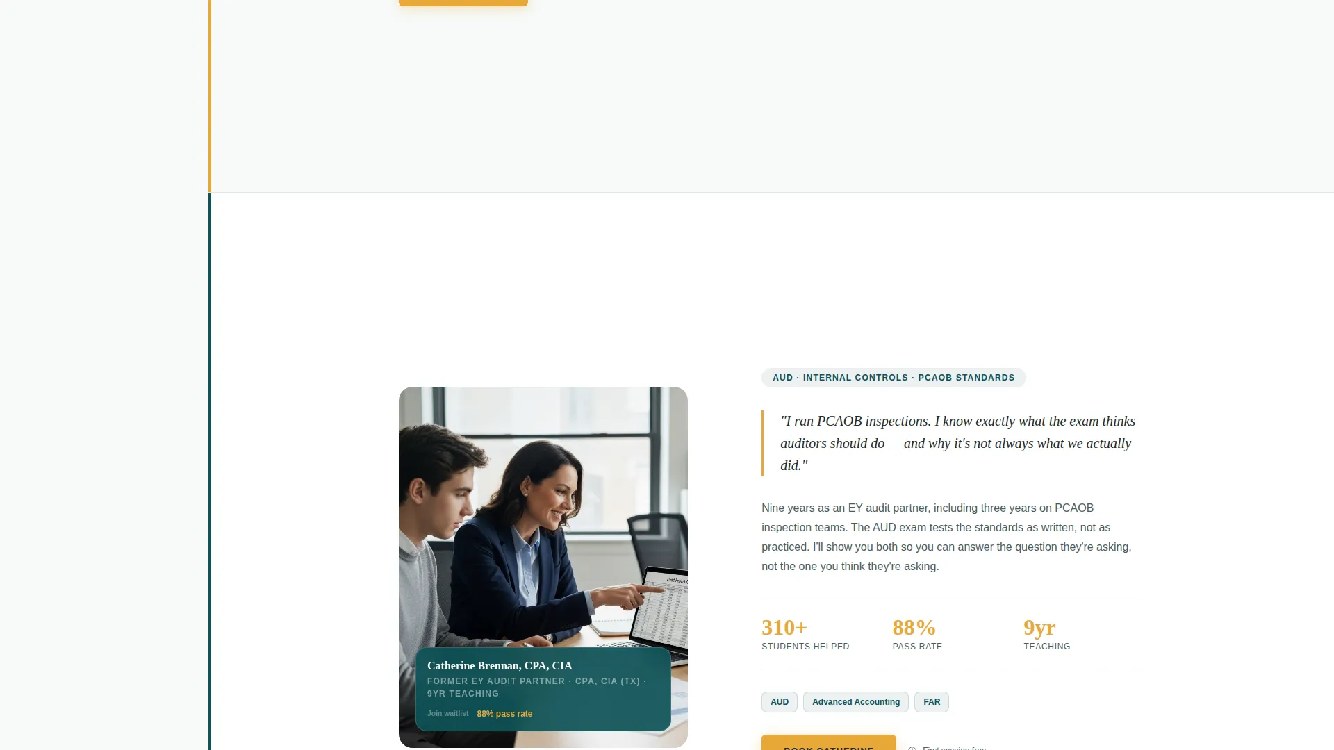Trusted Accounting Services Landing Page Template