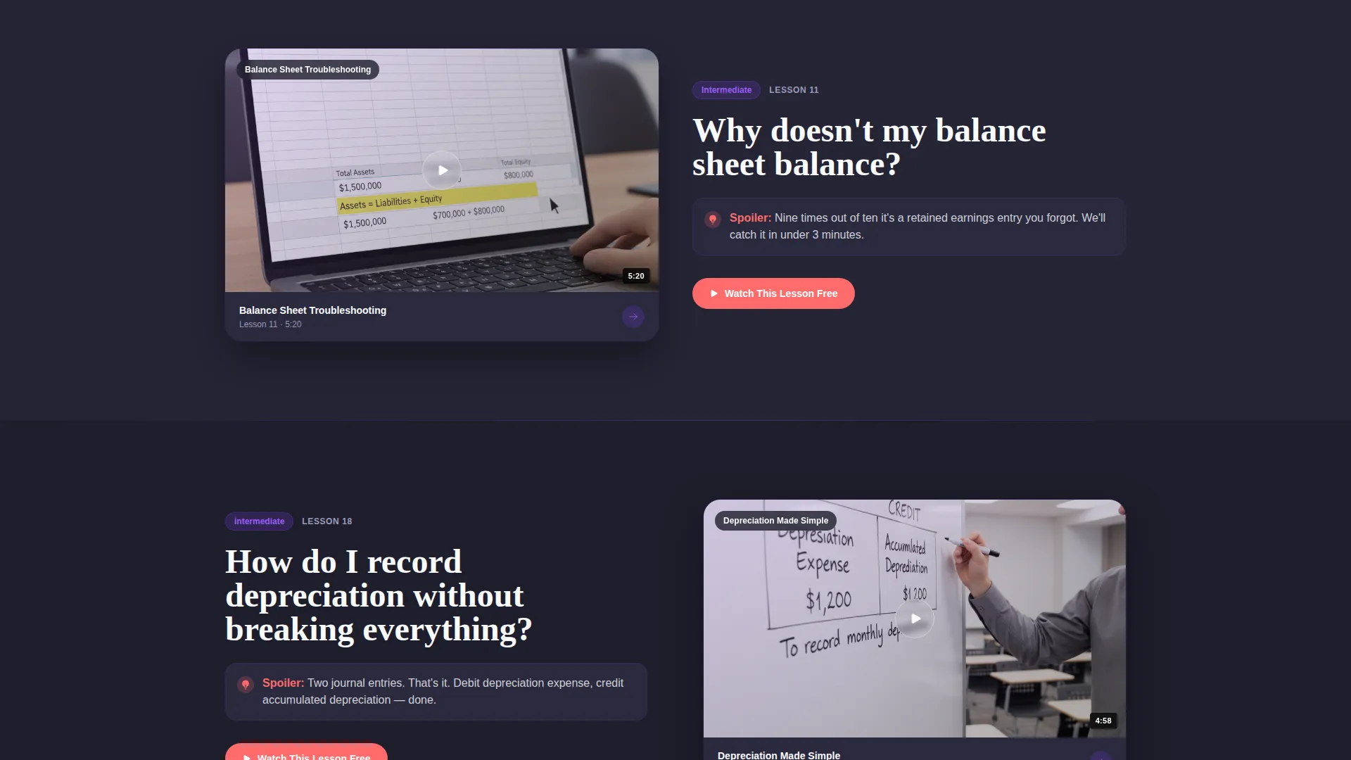 Precision Bookkeeping Services Landing Page Template