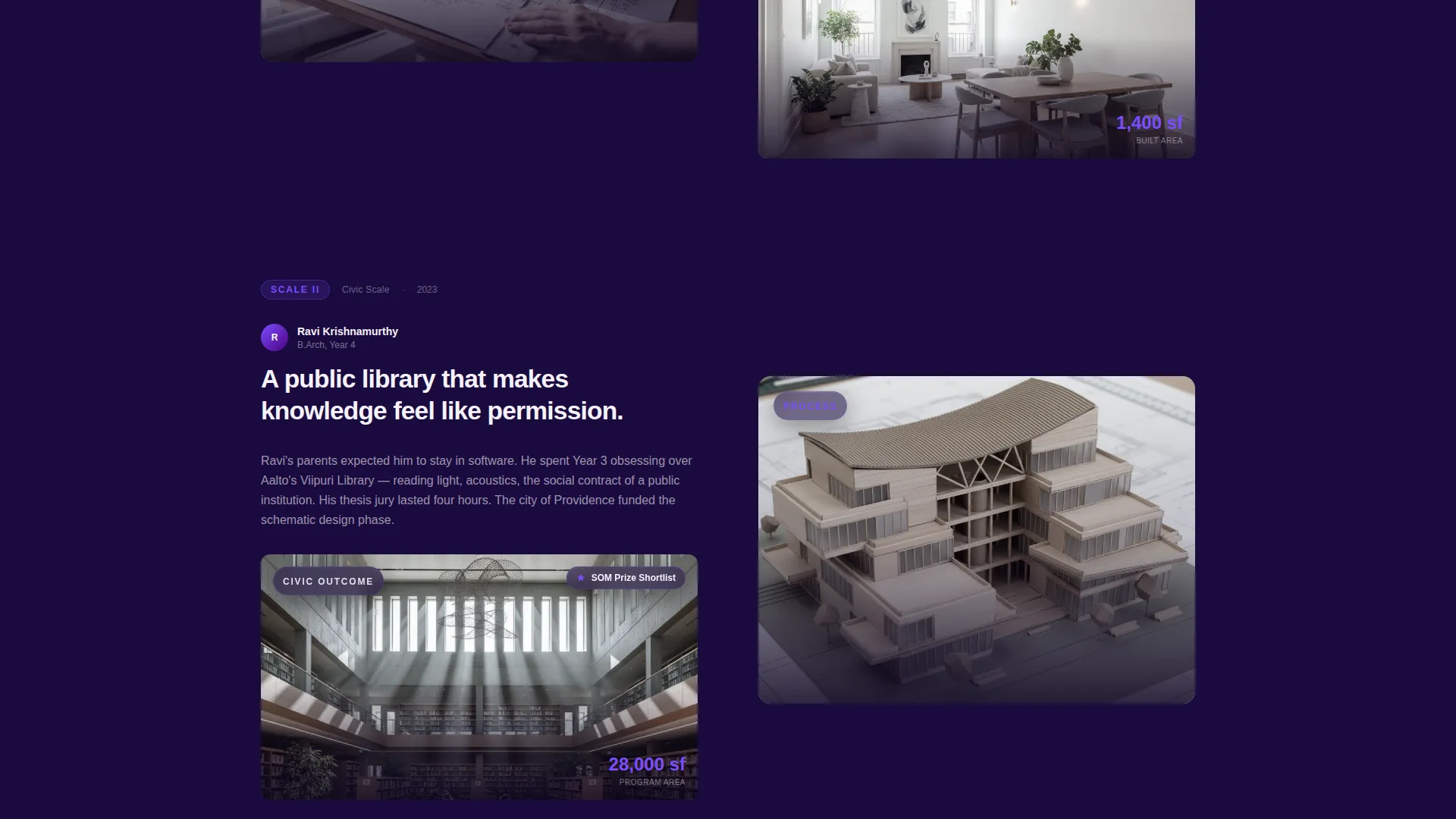 School Landing Page Template - Studio