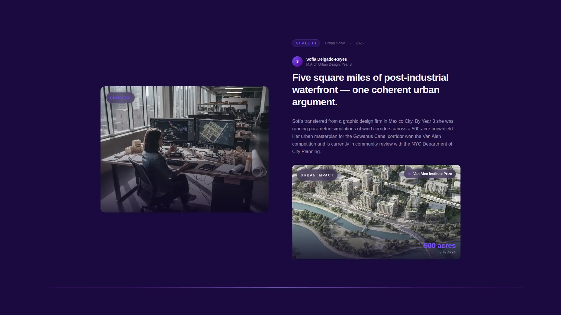 School Landing Page Template - Studio