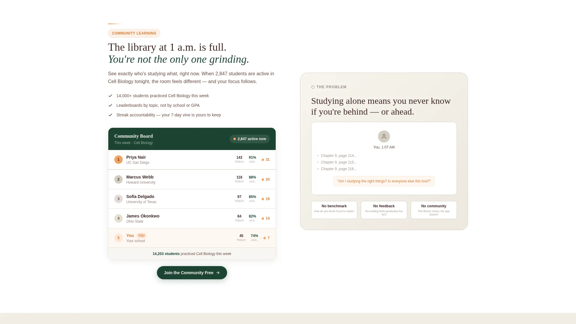 Adaptive Biology Landing Page Template