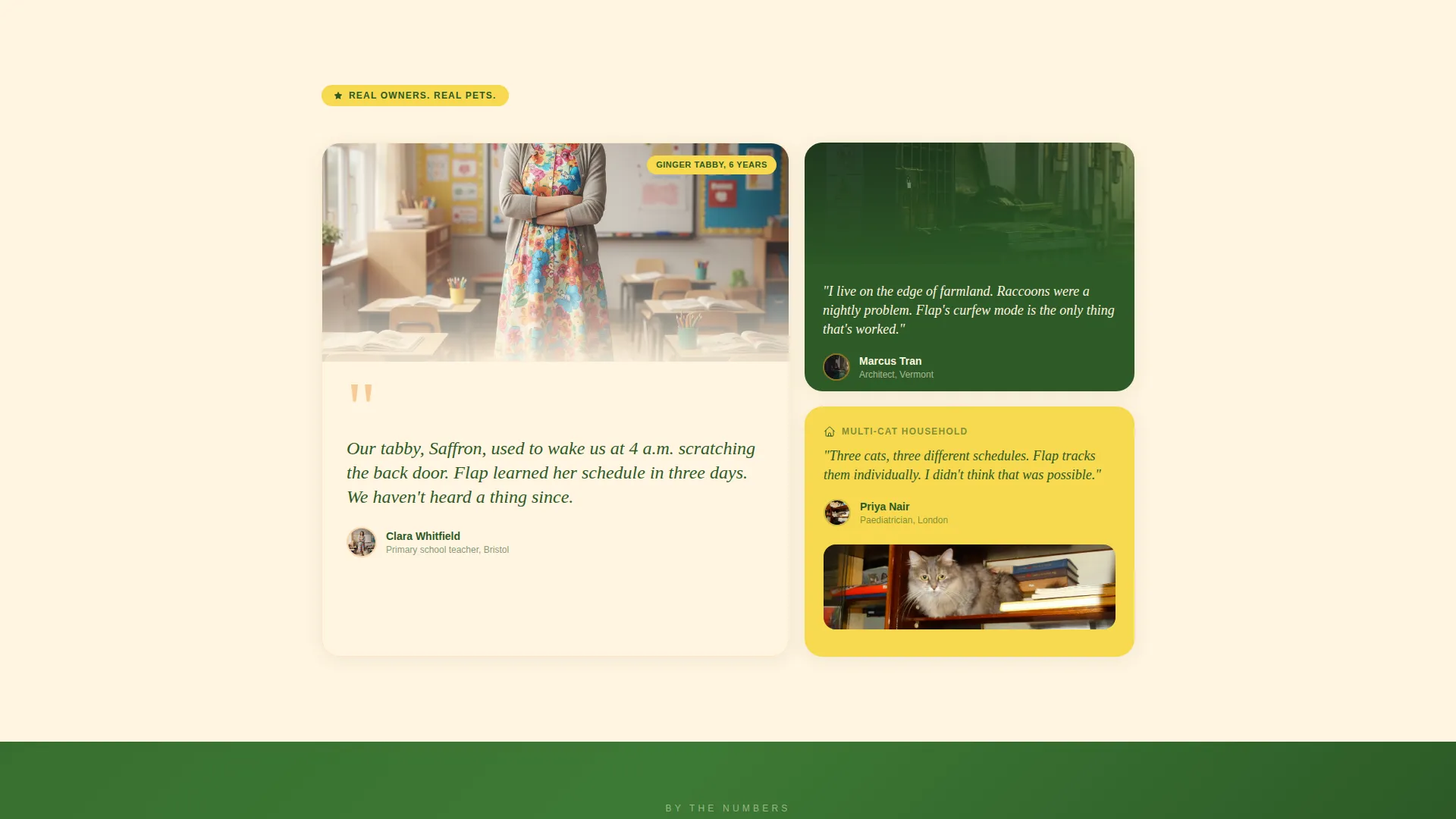 Smart Pet Door Landing Page Template | Citrus Burst
