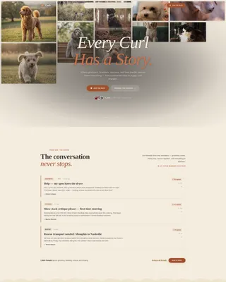 Dog Professional Website Template
