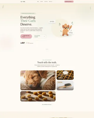 Dog Professional Website Template