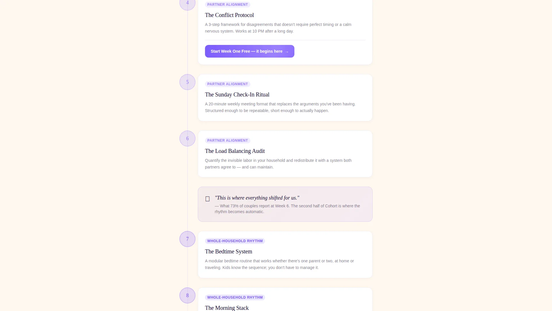 Parenting Course Landing Page Template | Family First