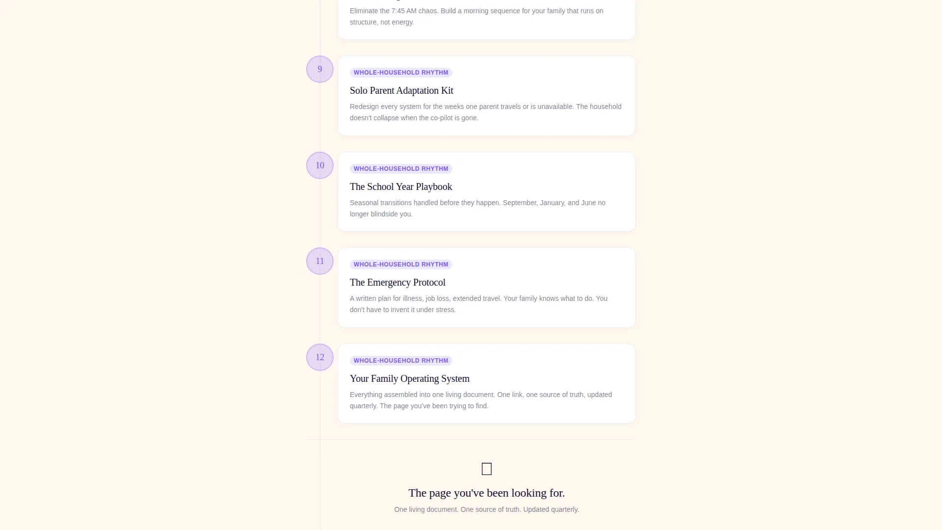 Parenting Course Landing Page Template | Family First