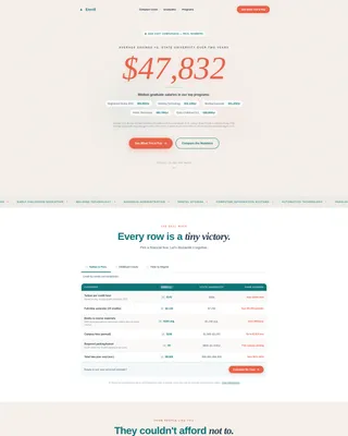 Community College Landing Page Template
