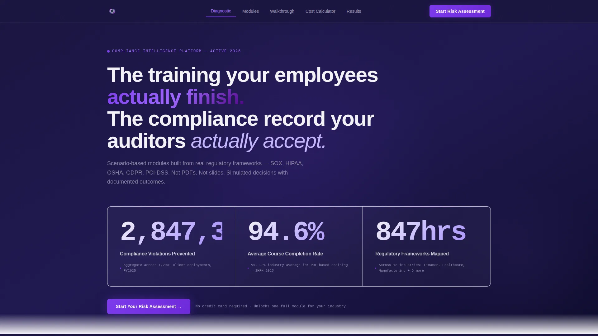 Corporate Training & L&D Privacy Policy Website Template