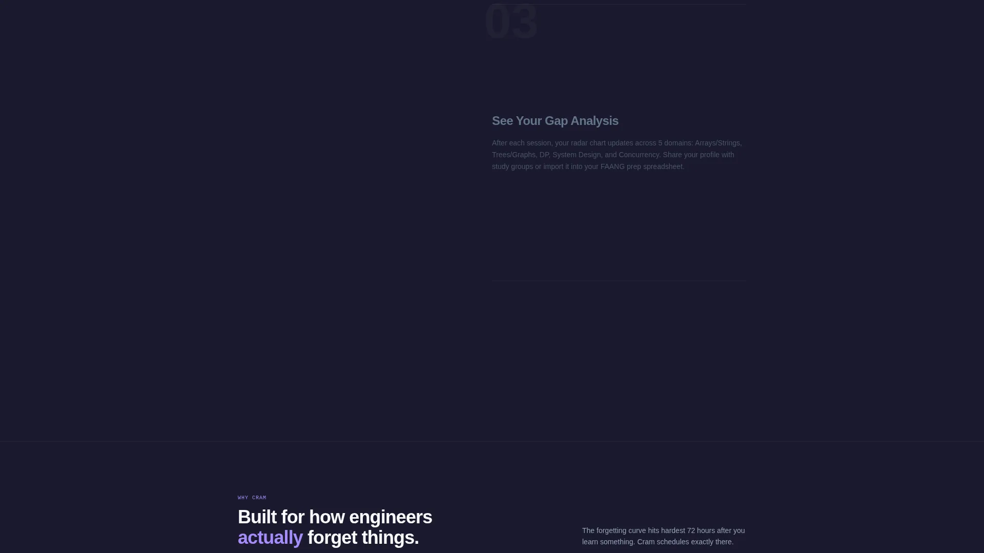 Computer Science Flashcard Landing Page Template