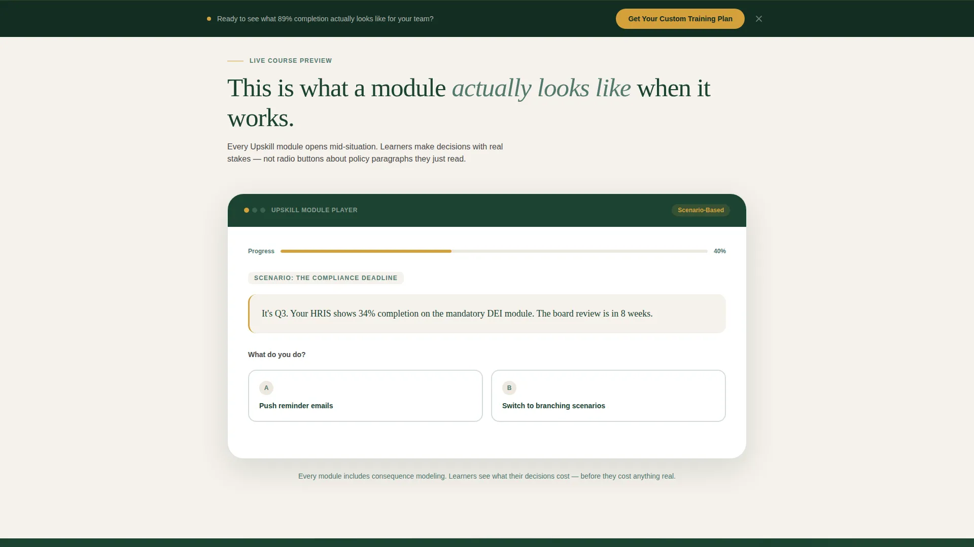 Corporate E-Learning Landing Page Template
