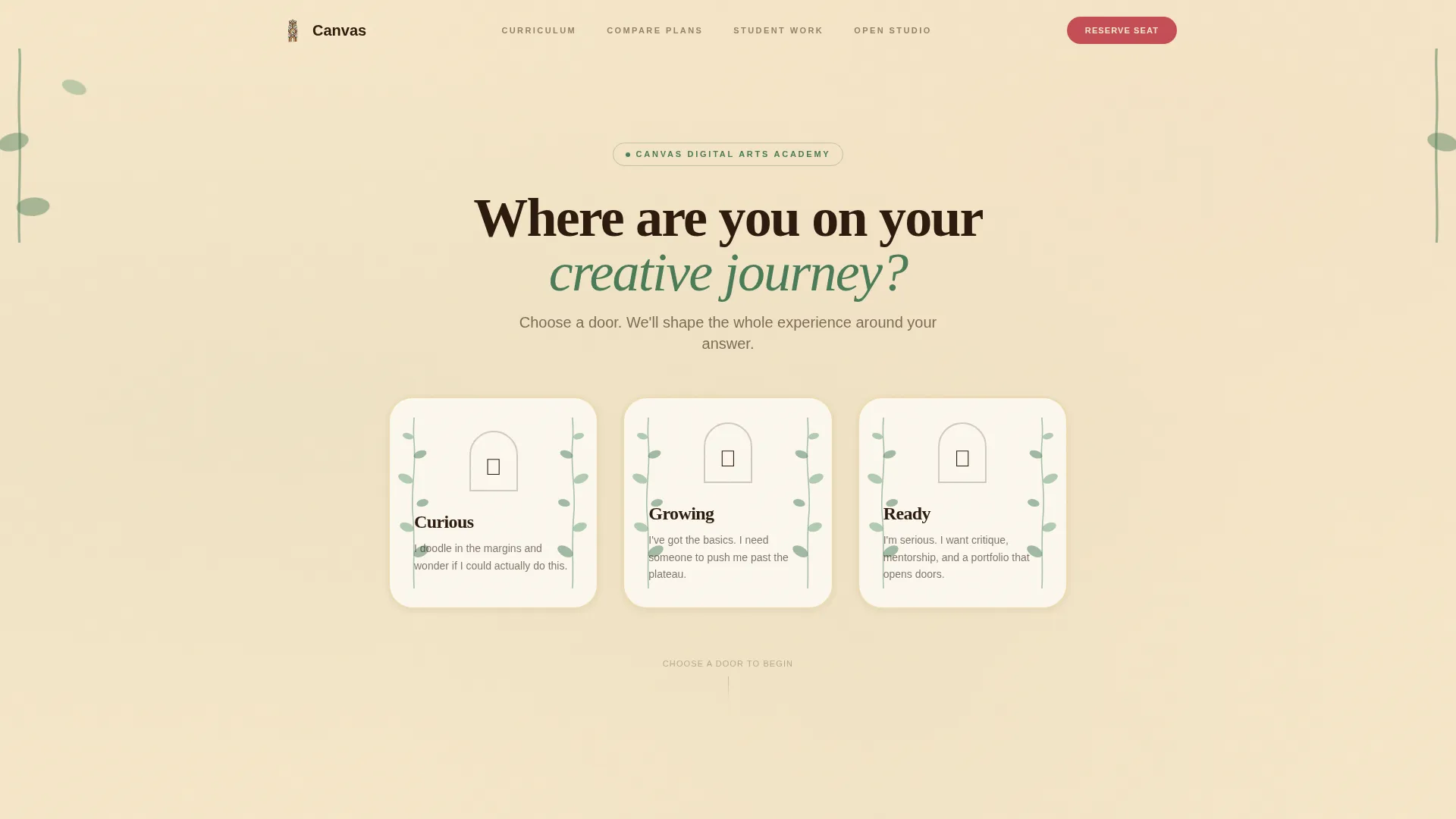 Digital Arts Academy Comparison Table Landing Page