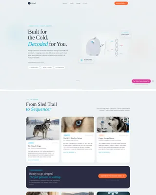 Siberian Husky Health & Genetics Blog Landing Page