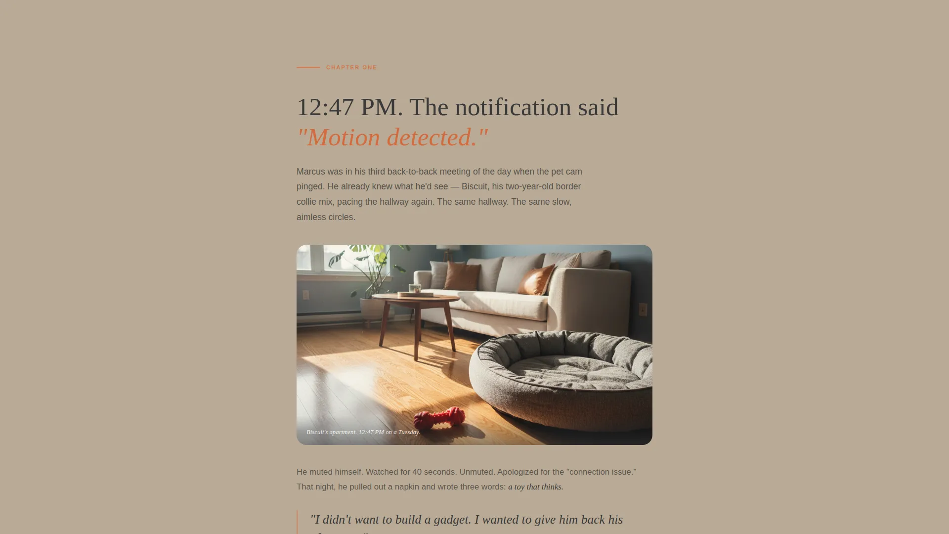 Smart Pet Toy Landing Page Template