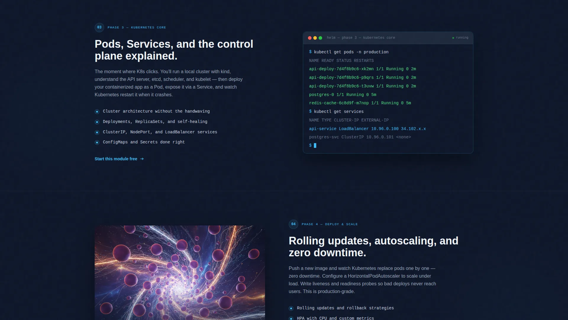 Docker & Kubernetes Course Landing Page Template