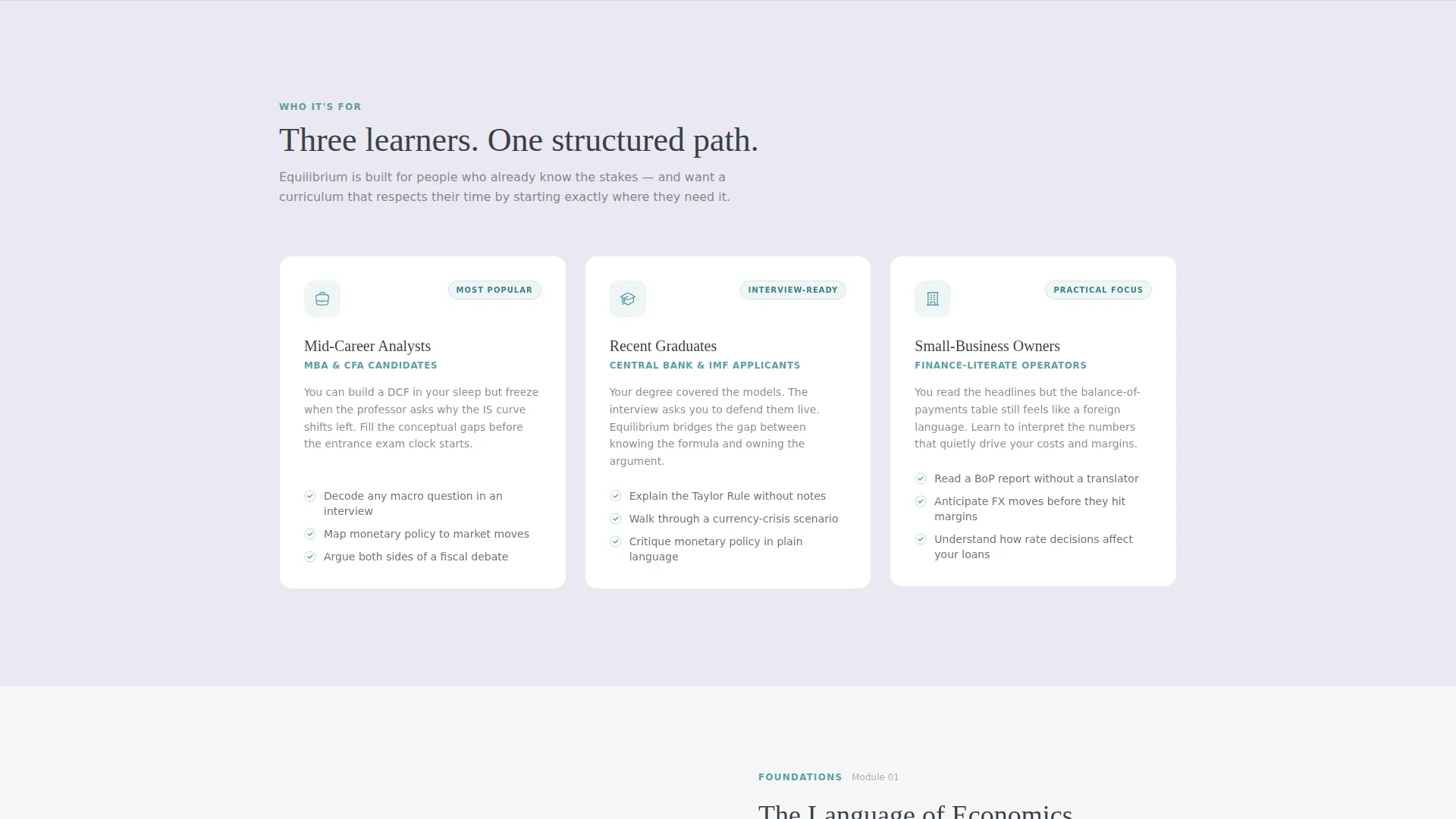 Complete Economics Education Professional Website Template