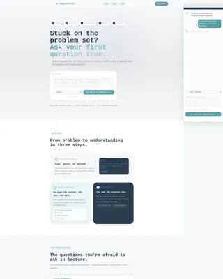 Engineering Homework Help Landing Page Template