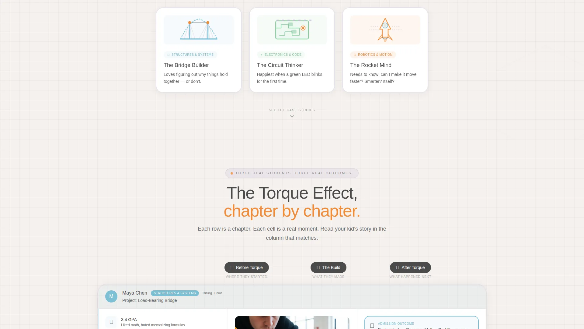 Premium School Landing Page Template