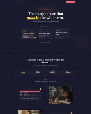 English Literature Homework Help Landing Page