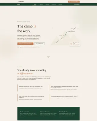 Executive Coaching Landing Page Template