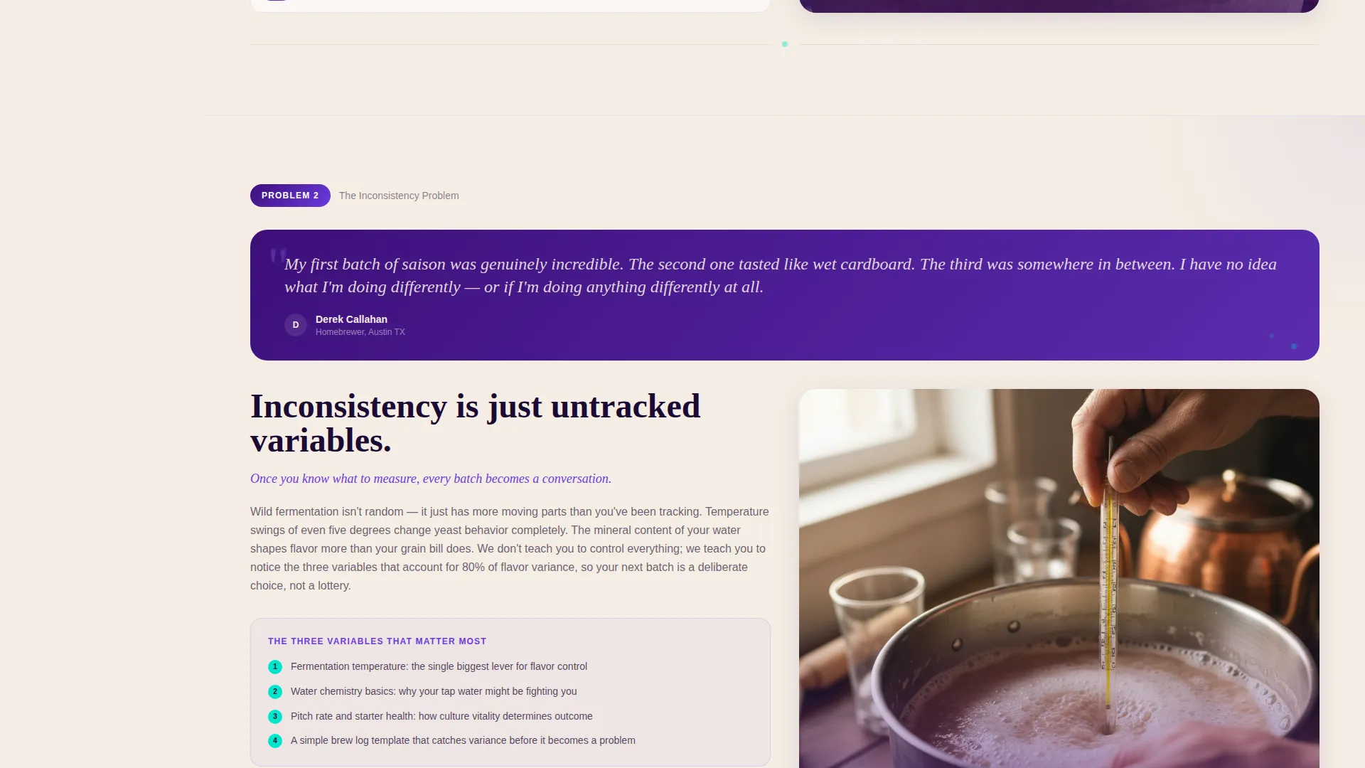 School Landing Page Template, Sidebar Layout