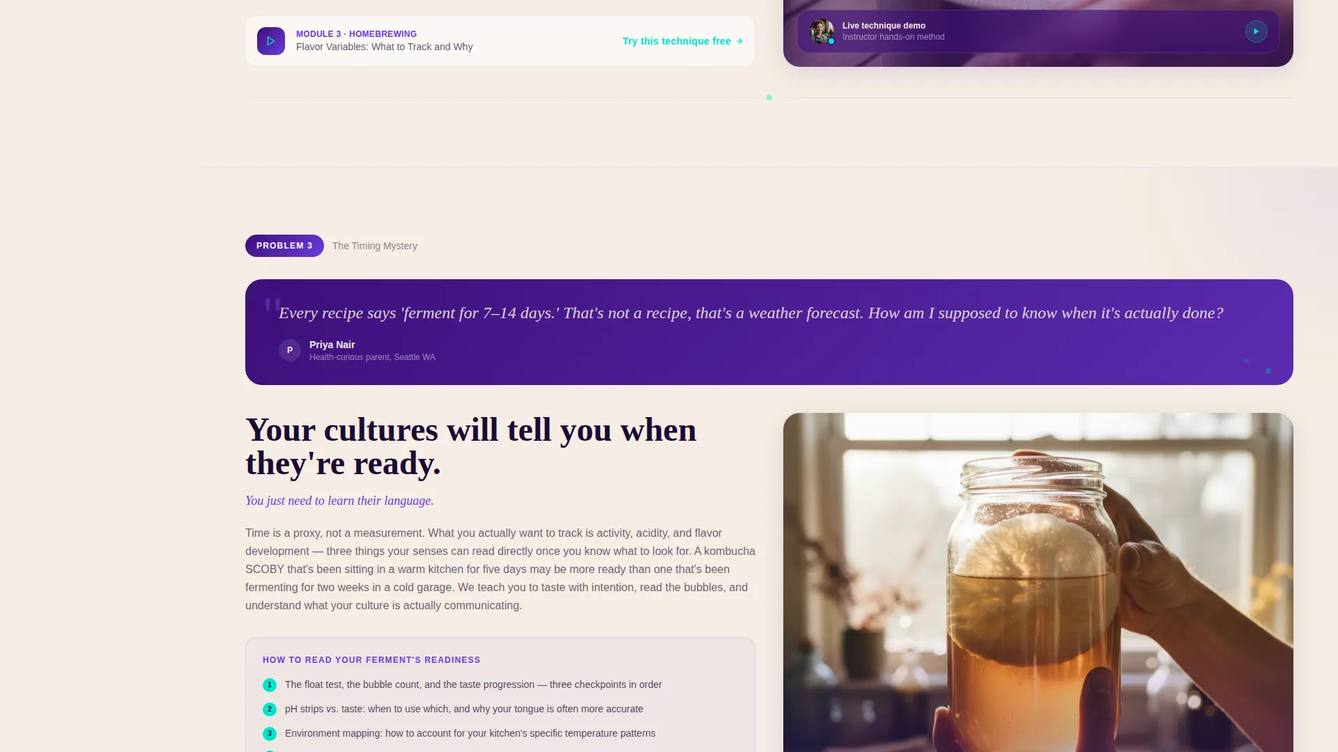 School Landing Page Template, Sidebar Layout