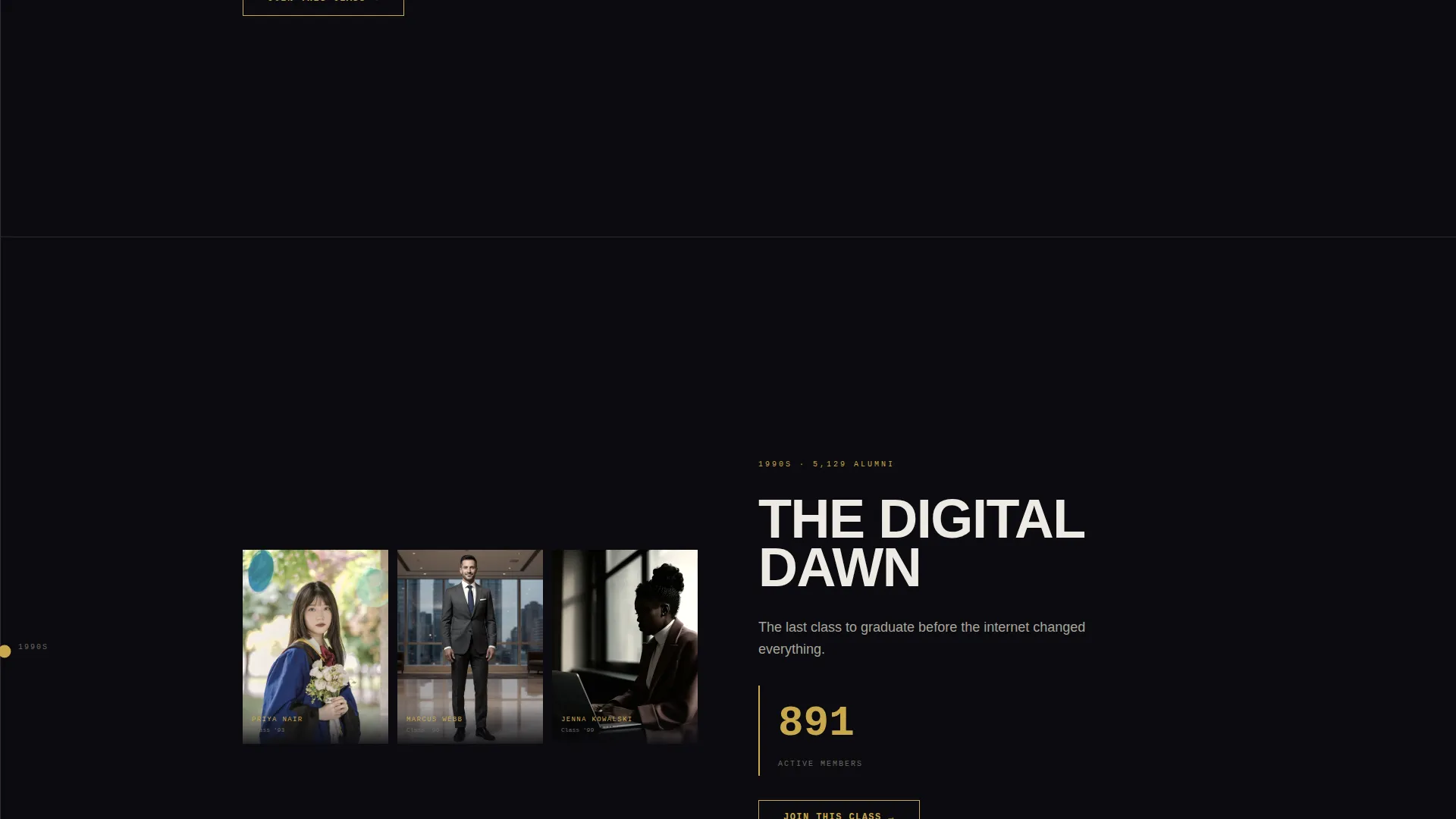 Connection Landing Page Template | Bold Brutalist Design