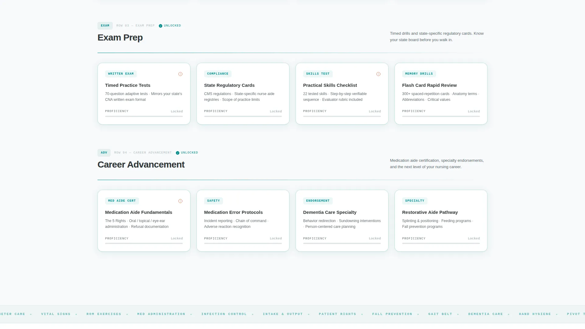 Nursing Assistant Training Landing Page Template